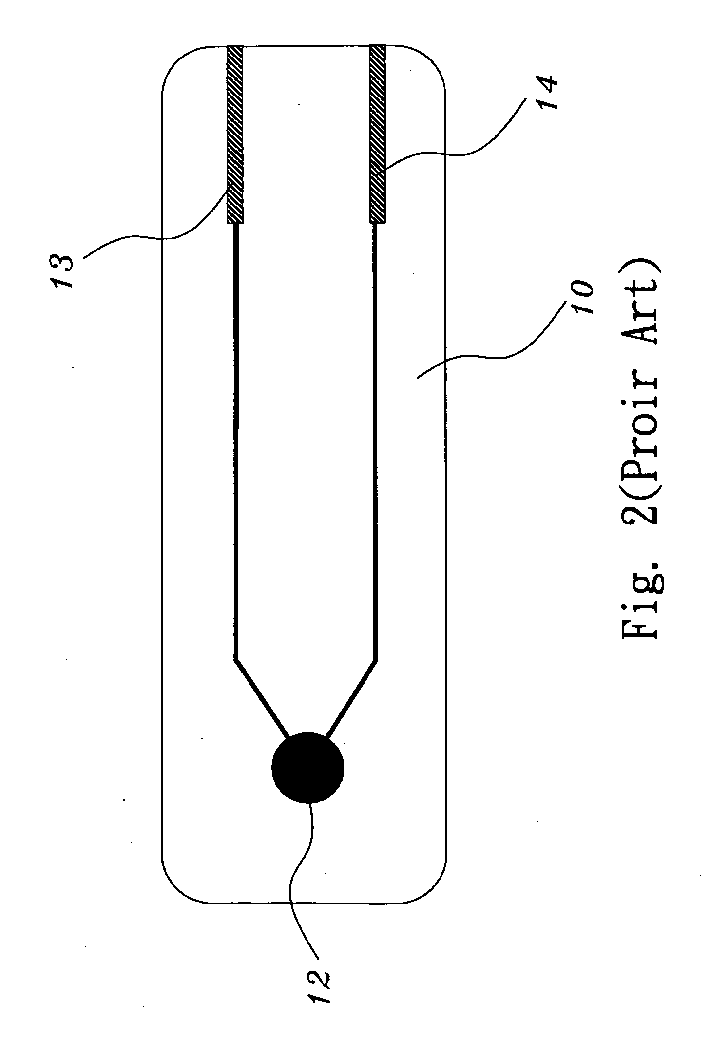 Test strip with identification openings and test instrument using the same