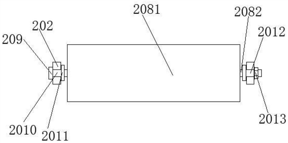 Coating device for PVDF diaphragm for lithium battery