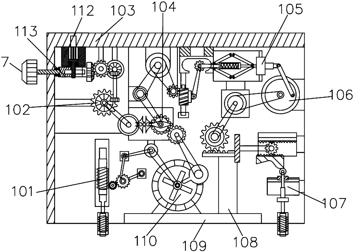 Anti-derail safety protection device for construction hoist easy to overhaul