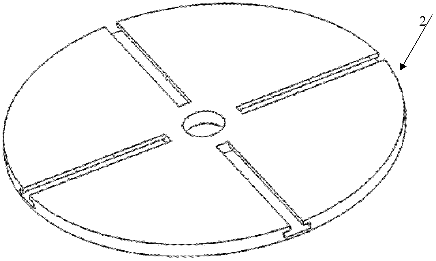 Work piece installing and clamping device in ion beam polishing process and method thereof