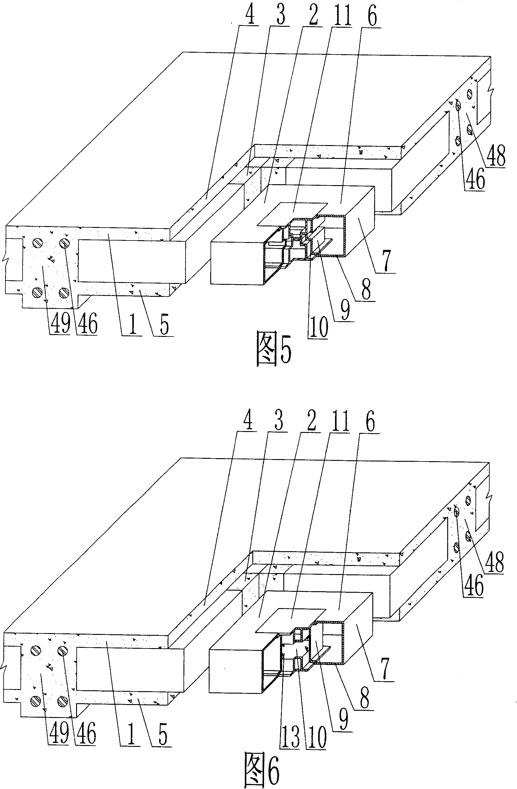 Cast-in-situ concrete hollow slab