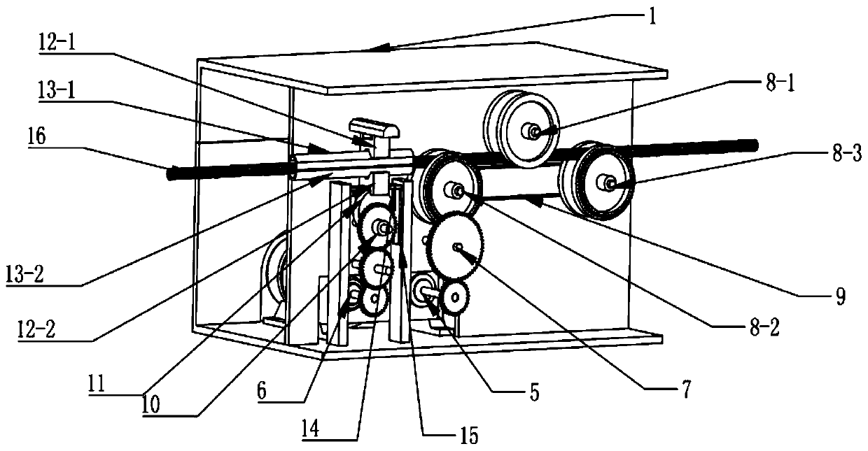 An overhead ground wire repair device