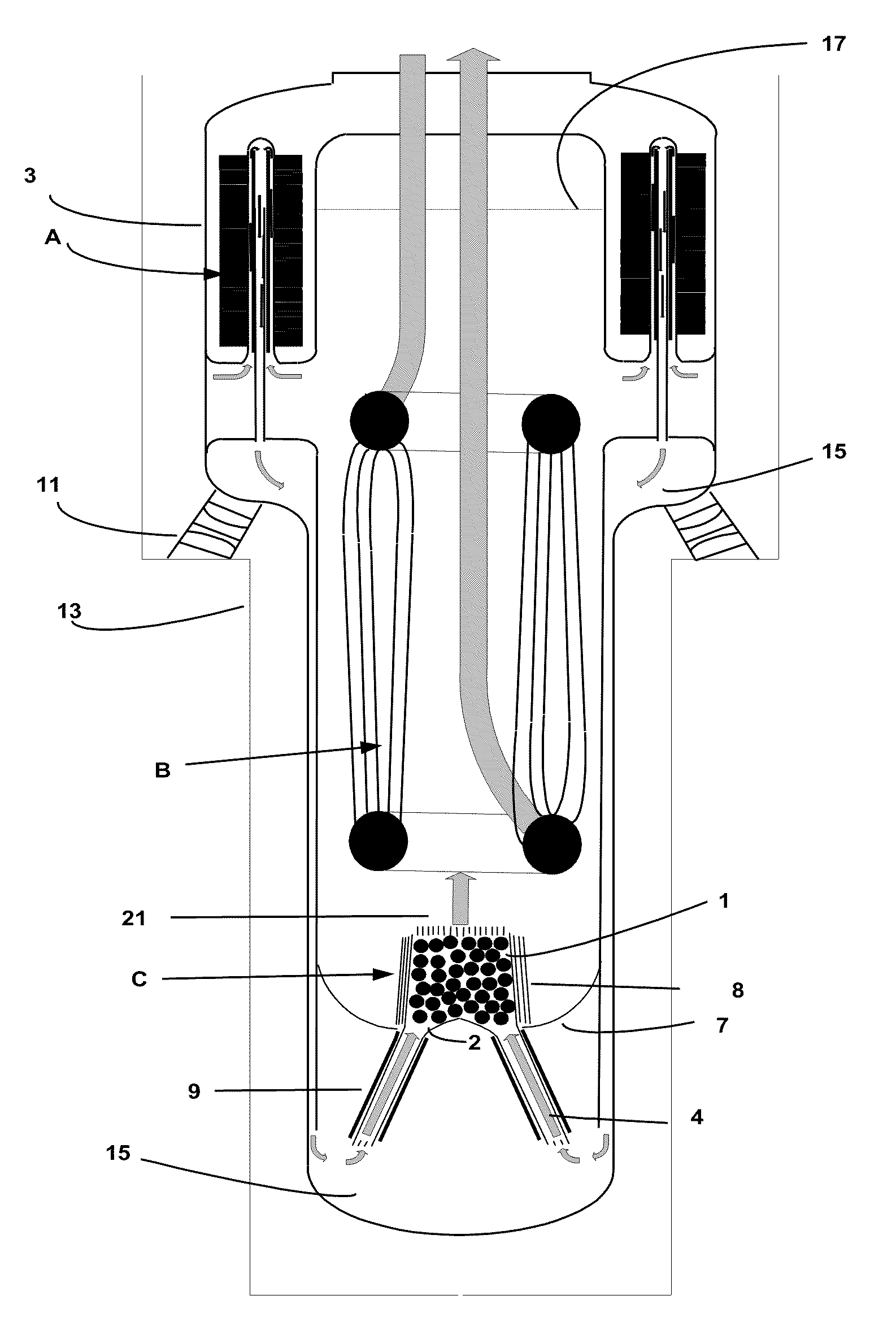 Bi-stable nuclear reactor