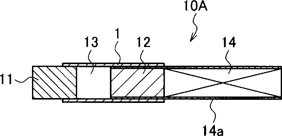 Paper tube and flavor-suctioning tool using same