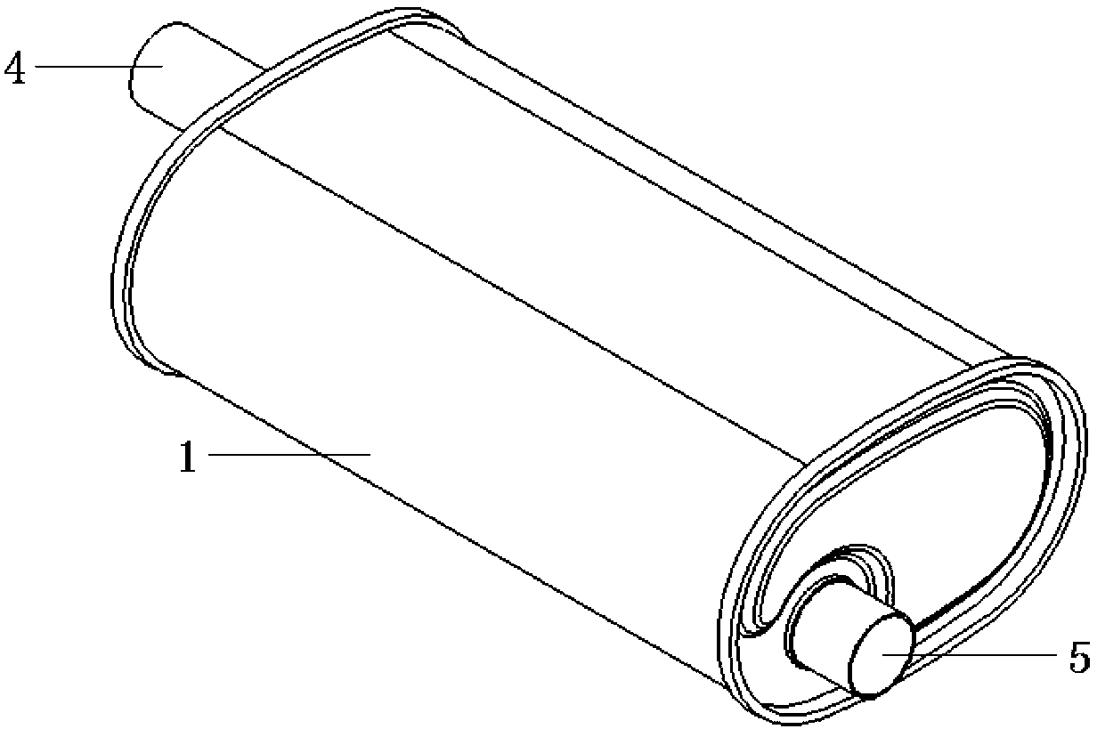 Automobile muffler