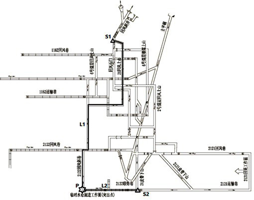 On-line monitoring and event location method of mine ventilation based on pressure wave