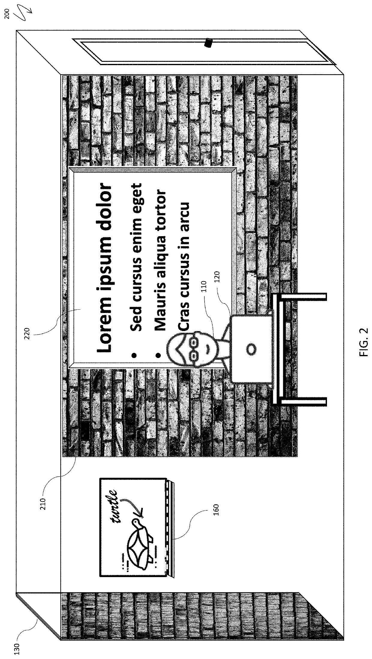 Individual video conferencing spaces with shared virtual channels and immersive users