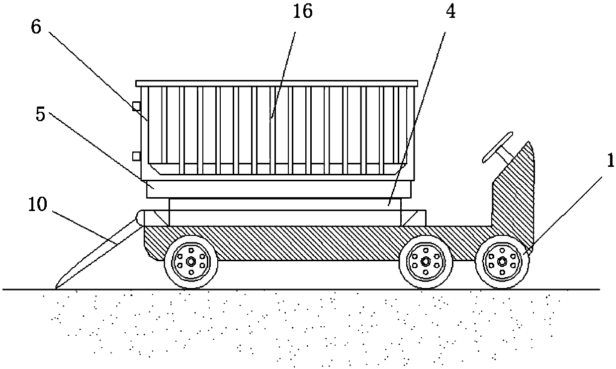 Convenient-to-move lifting support for mining equipment