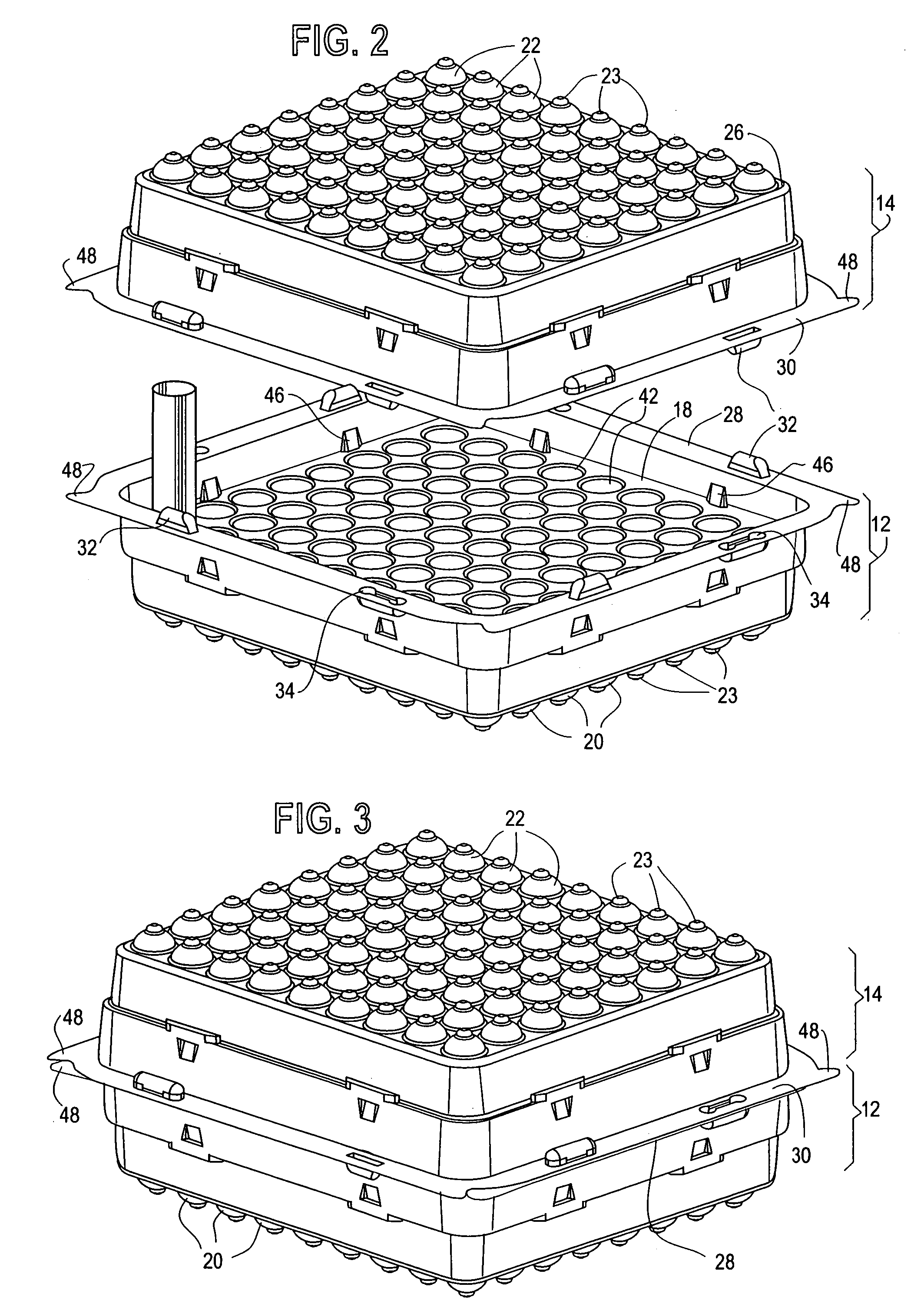 Disposable test tube rack