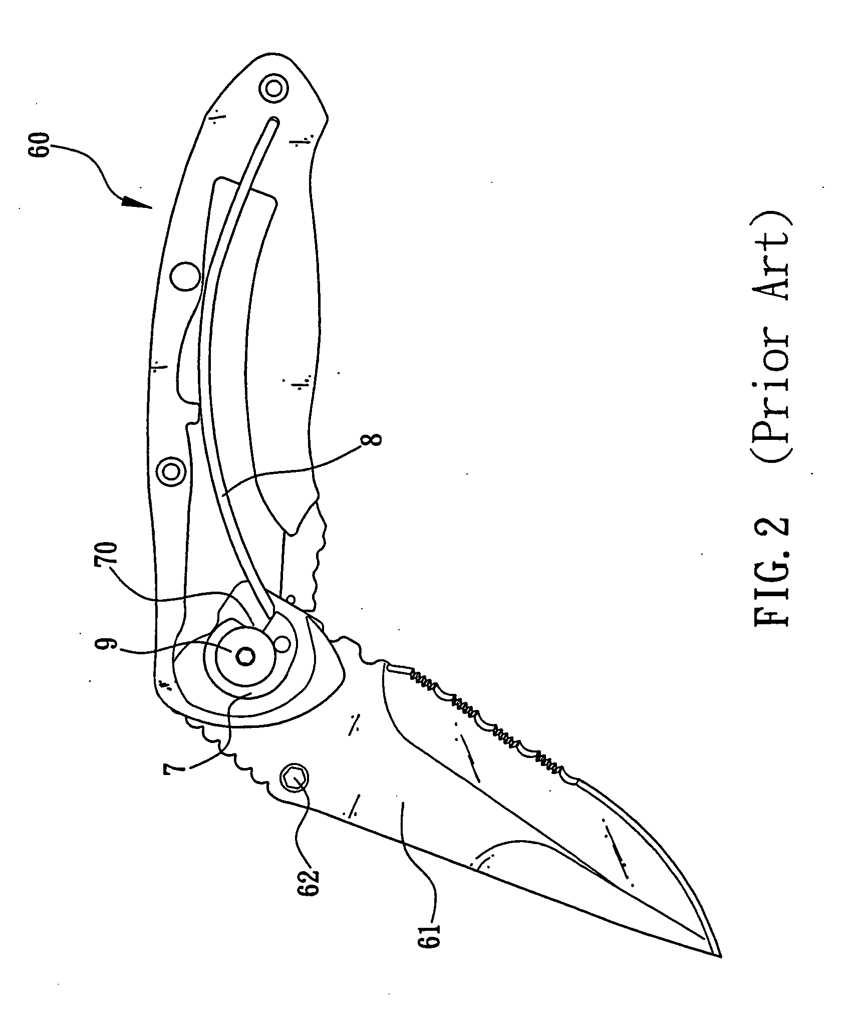 Folding knife assembly with positionable blade