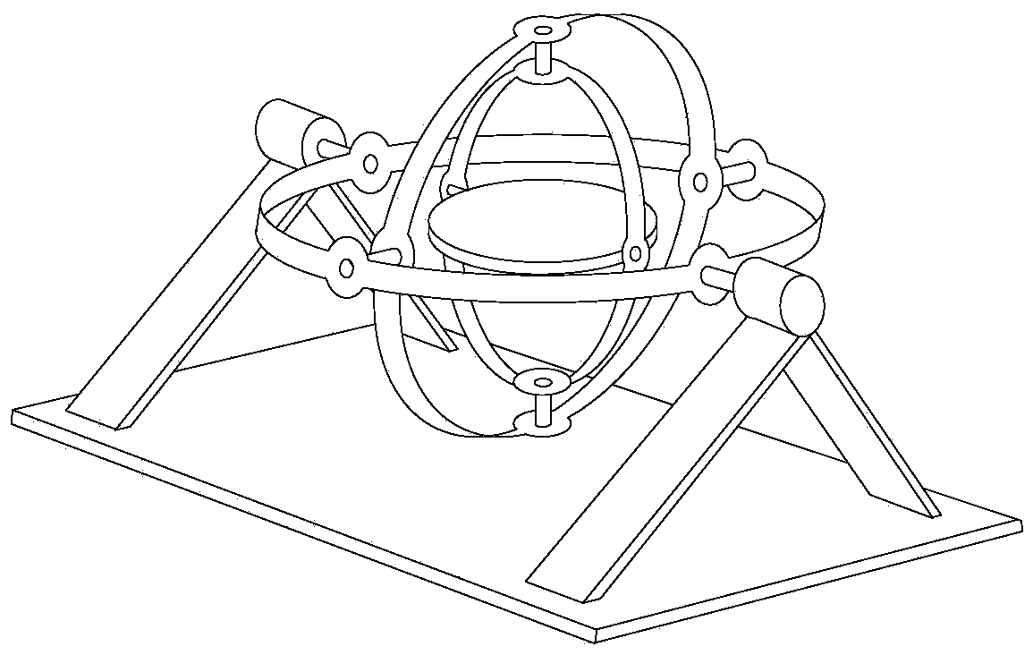 A continuous rolling self-calibration and self-alignment method for an inertial platform under a static base