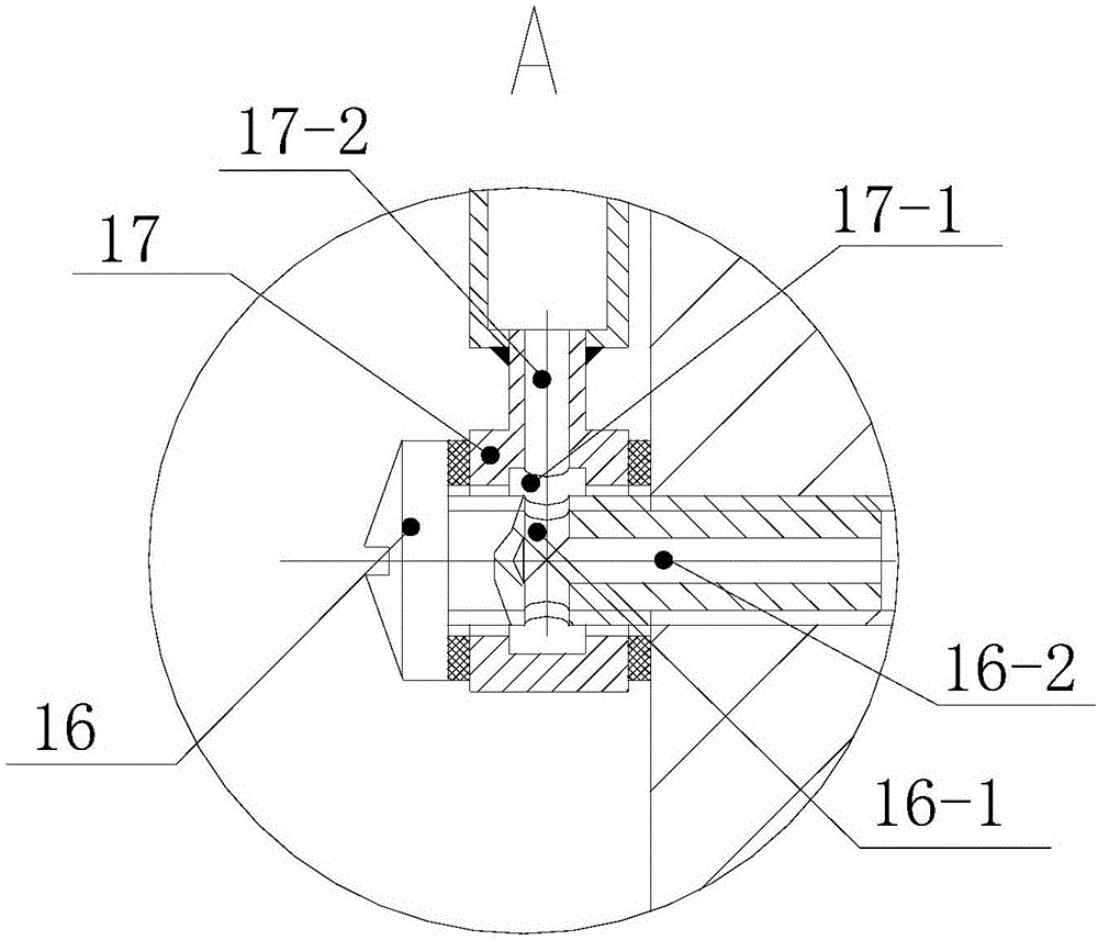 Single-action hydraulic cylinder with inner leakage display function