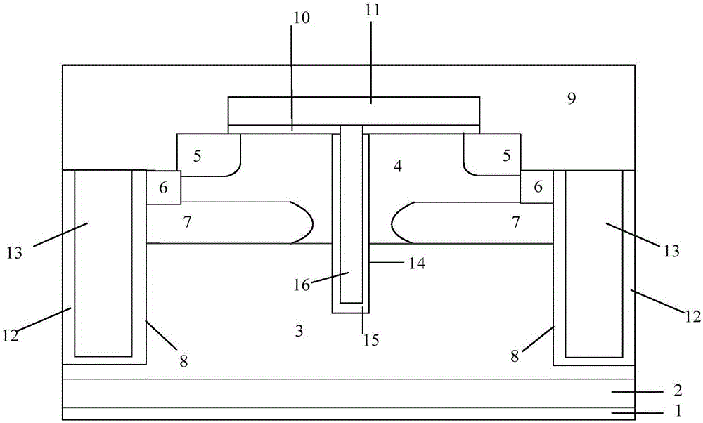 Metal oxide semiconductor diode with multiple accumulation layers