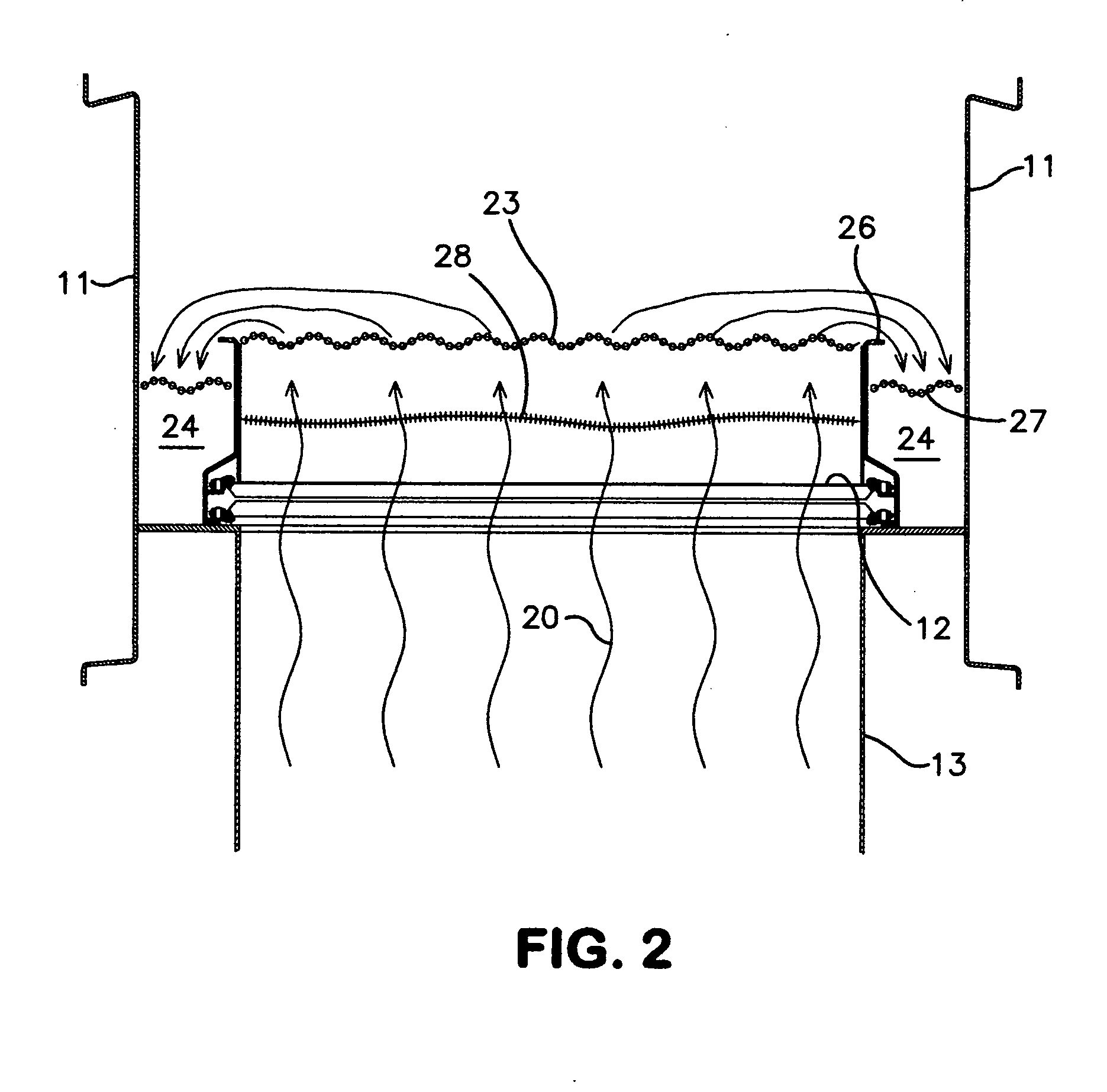 Vertical flow french fryer