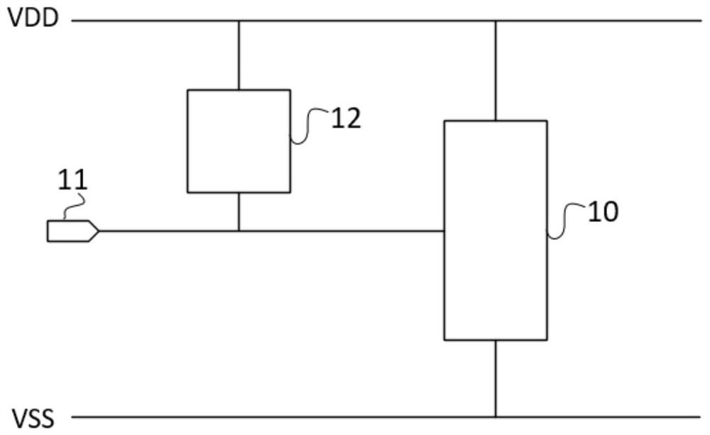 An electrostatic protection circuit, semiconductor integrated circuit device and electronic equipment