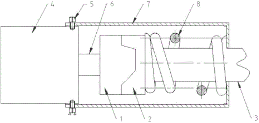 Method capable of synchronously and quickly transmitting linear reciprocating motion and rotation motion