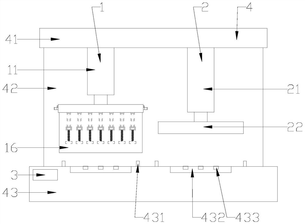 A hot press for mold steel