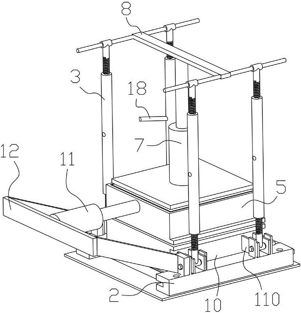 Device and method for preparation of soil body for site soil body direct shear test and direct shear test