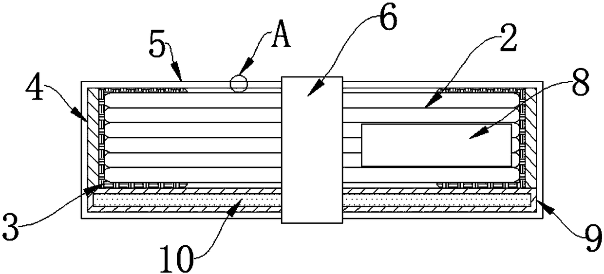 Electric wire and cable packaging part