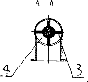 Slag discharging device for dust collector