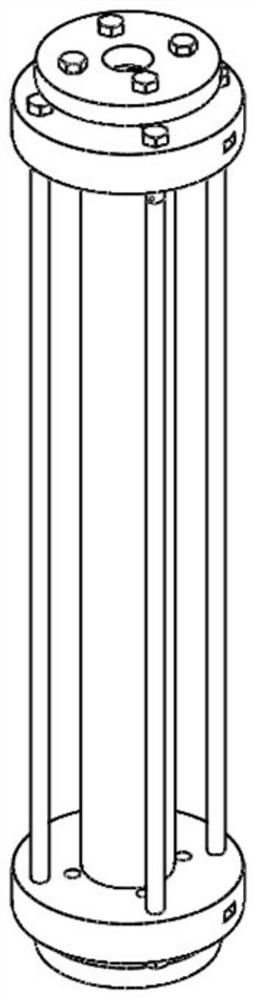 A visual experimental device for CHF research in a rectangular narrow channel with adjustable spacing