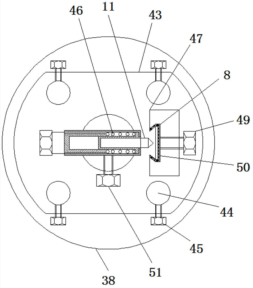 High-temperature high-pressure in-situ high-speed scratching device