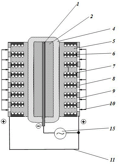 Lithium-oxygen battery capable of improving battery energy density and method for manufacturing lithium-oxygen battery