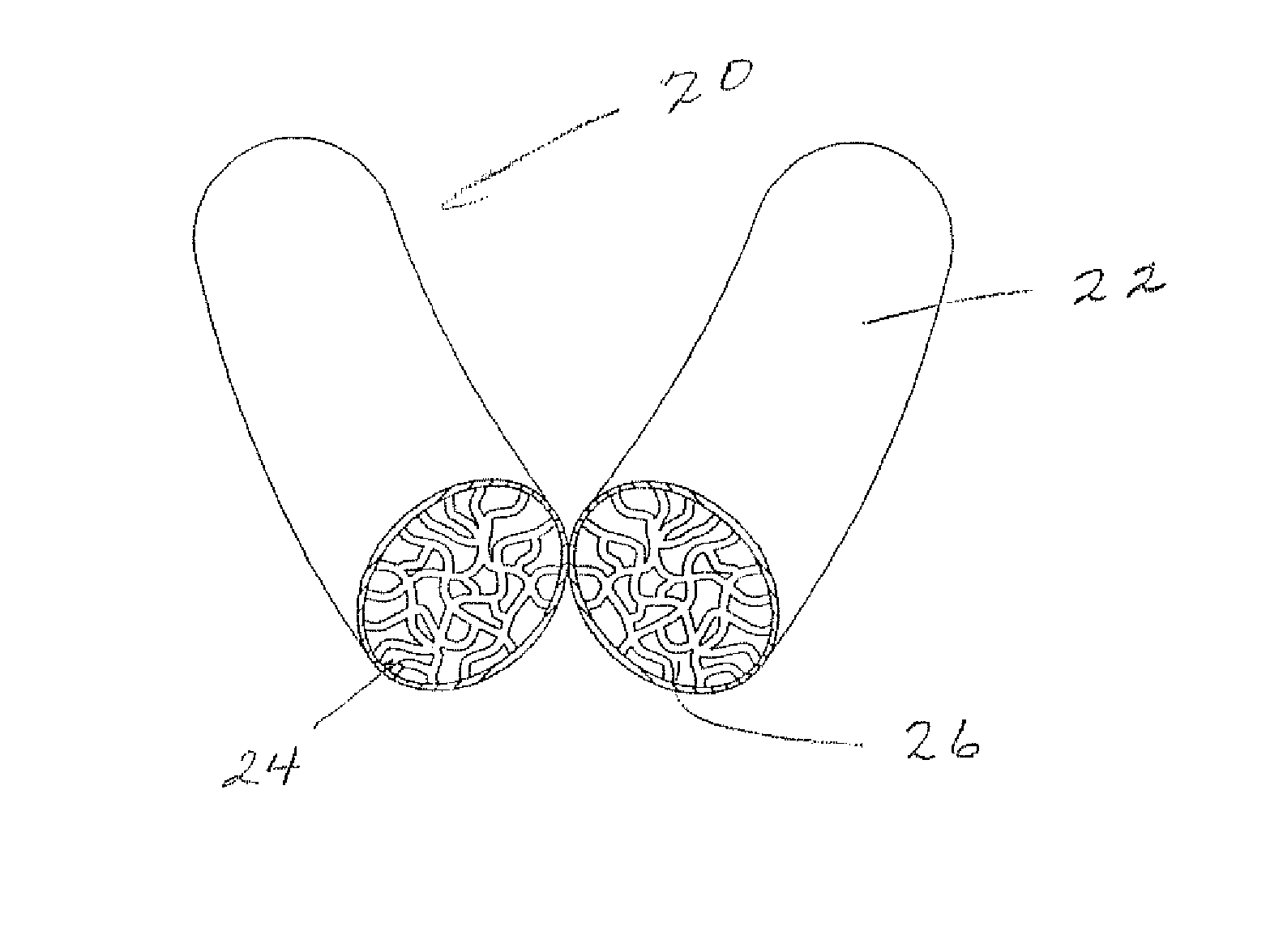 Aerated gluten polymeric composition