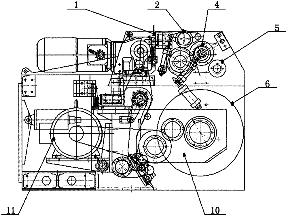 A kind of sizing locomotive head