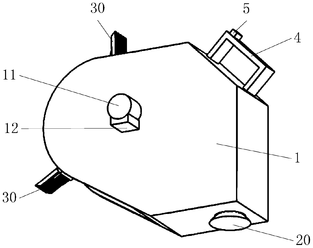 Environmental device for cleaning viscous garbages