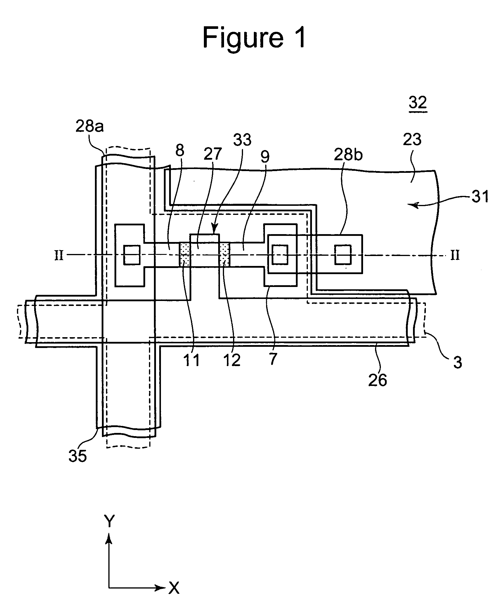 Thin-film transistor with set trap level densities, and method of manufactures