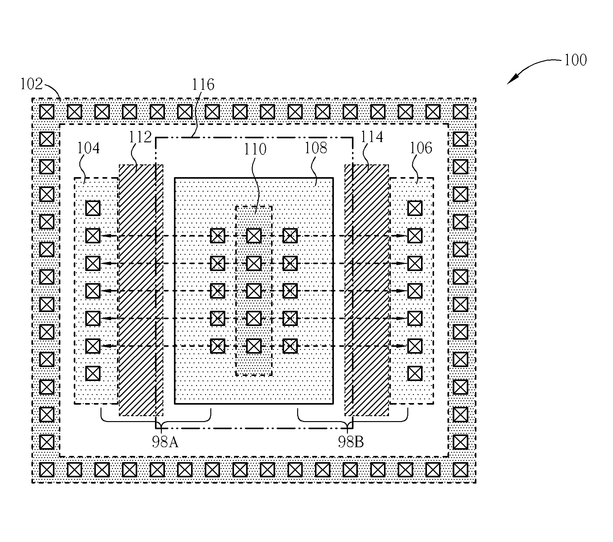 Transistor with increased ESD robustness and related layout method thereof