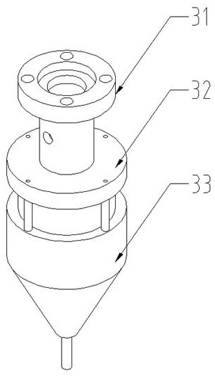 Automatic riveting mechanism for hollow rivets