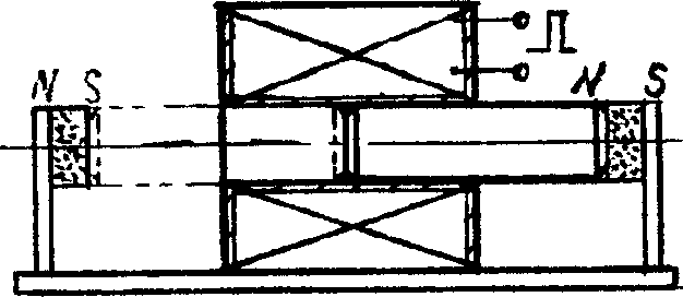 Pulse excited double steady-state electromagnetic actuator