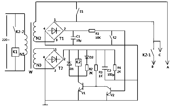 Water level controller used for industrial sewage treatment