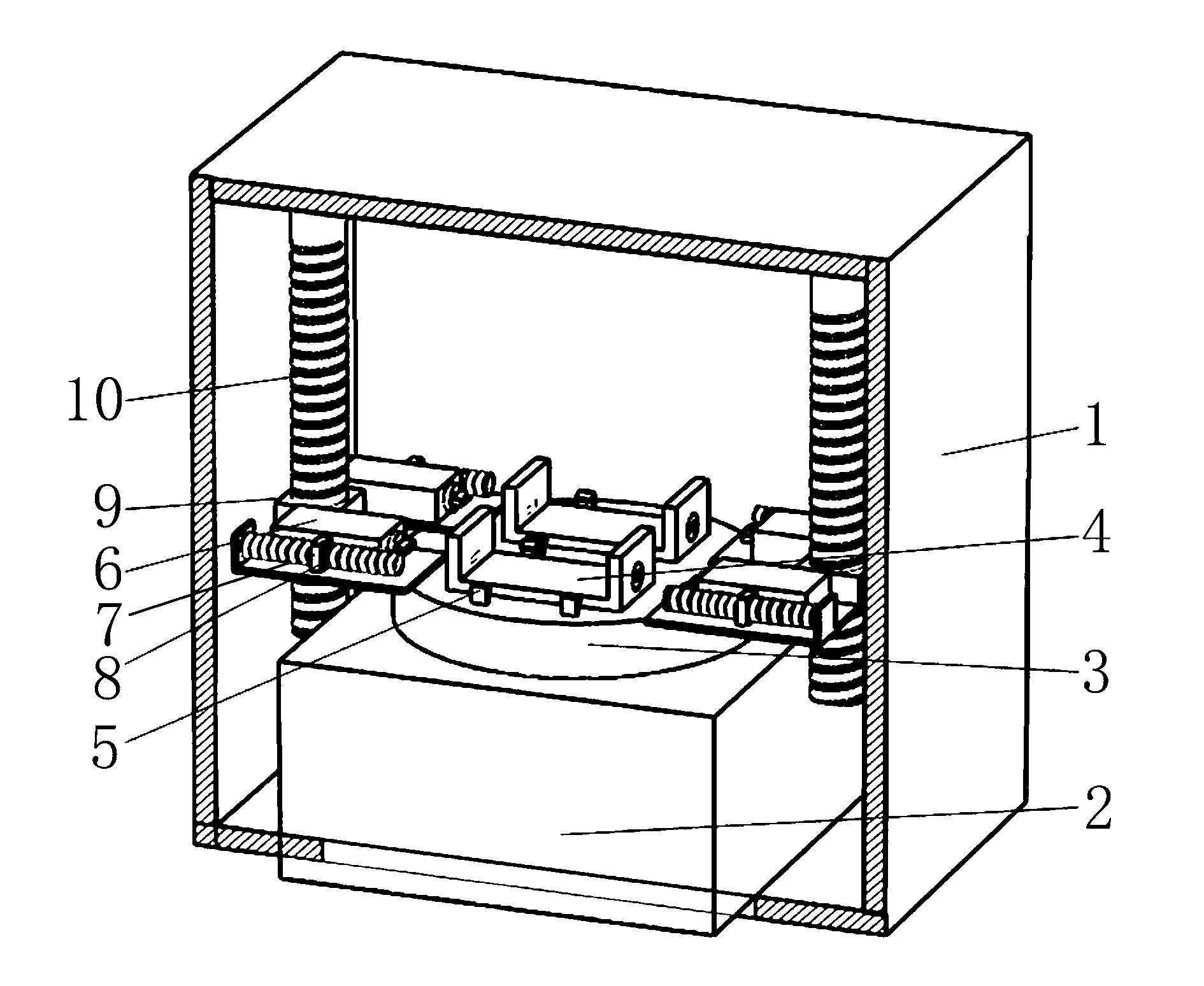 Multi-parameter batch test equipment of micro-electromechanical systems (MEMS) acceleration sensor