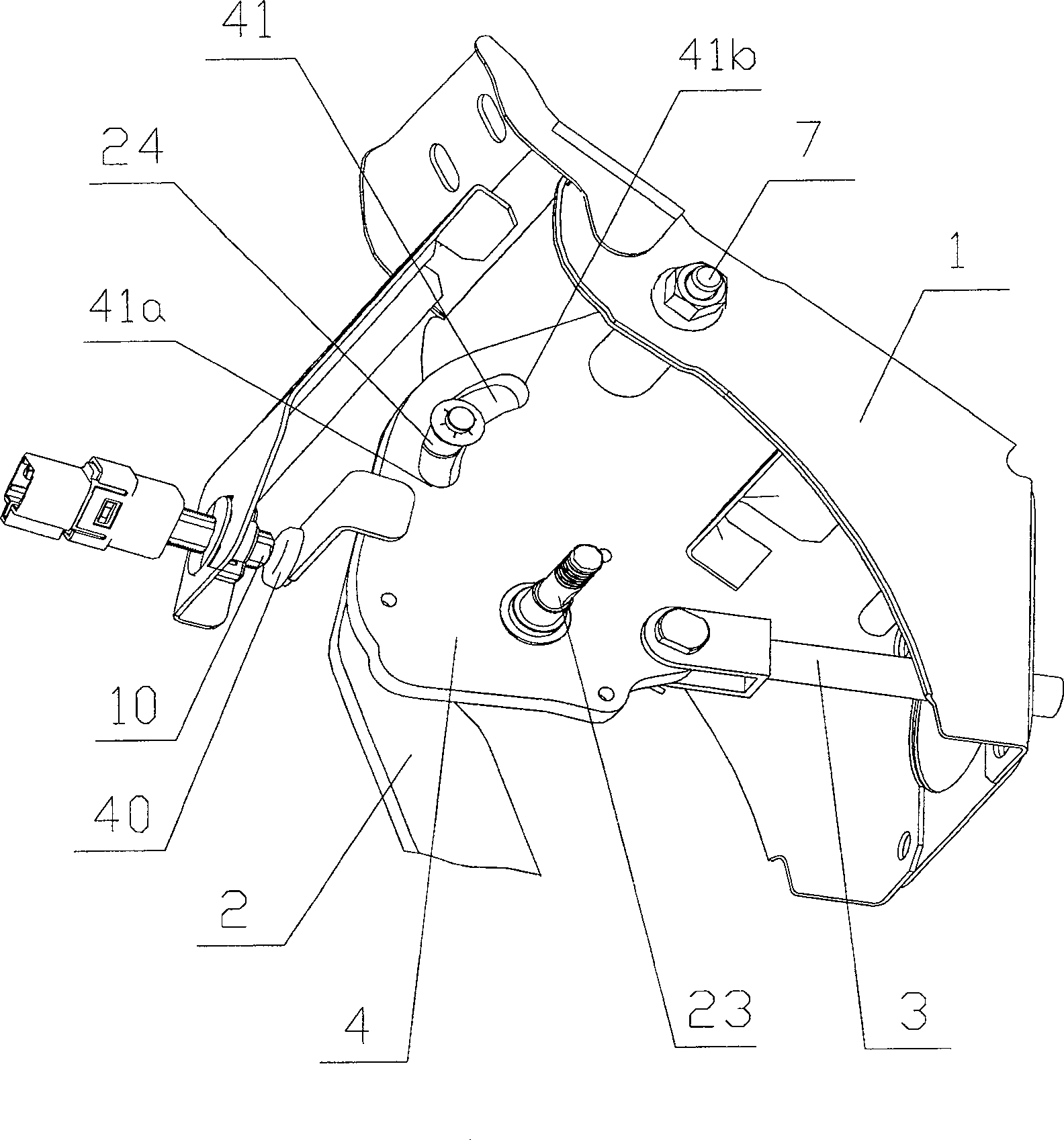 Automobile pedal regulation system