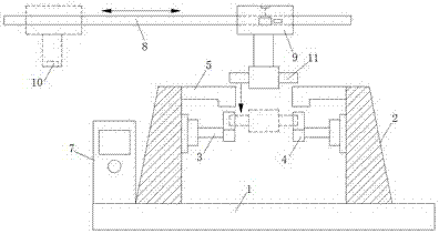 Bearing press fitting machine equipment having high automation efficiency