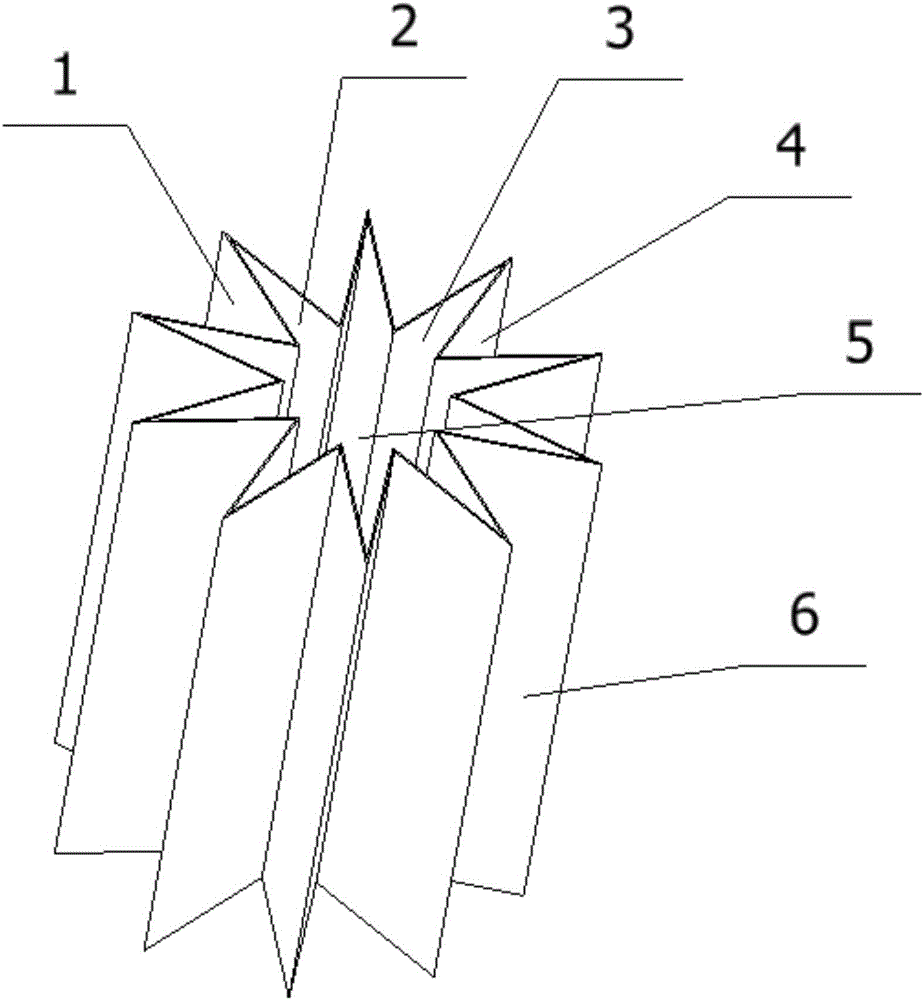 Polyhedral kieselguhr ceramic board membrane filter element