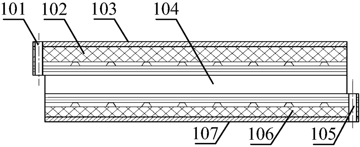 Three-direction structure modularization refrigeration house