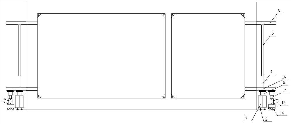 Construction method of a large prefabricated pipe gallery