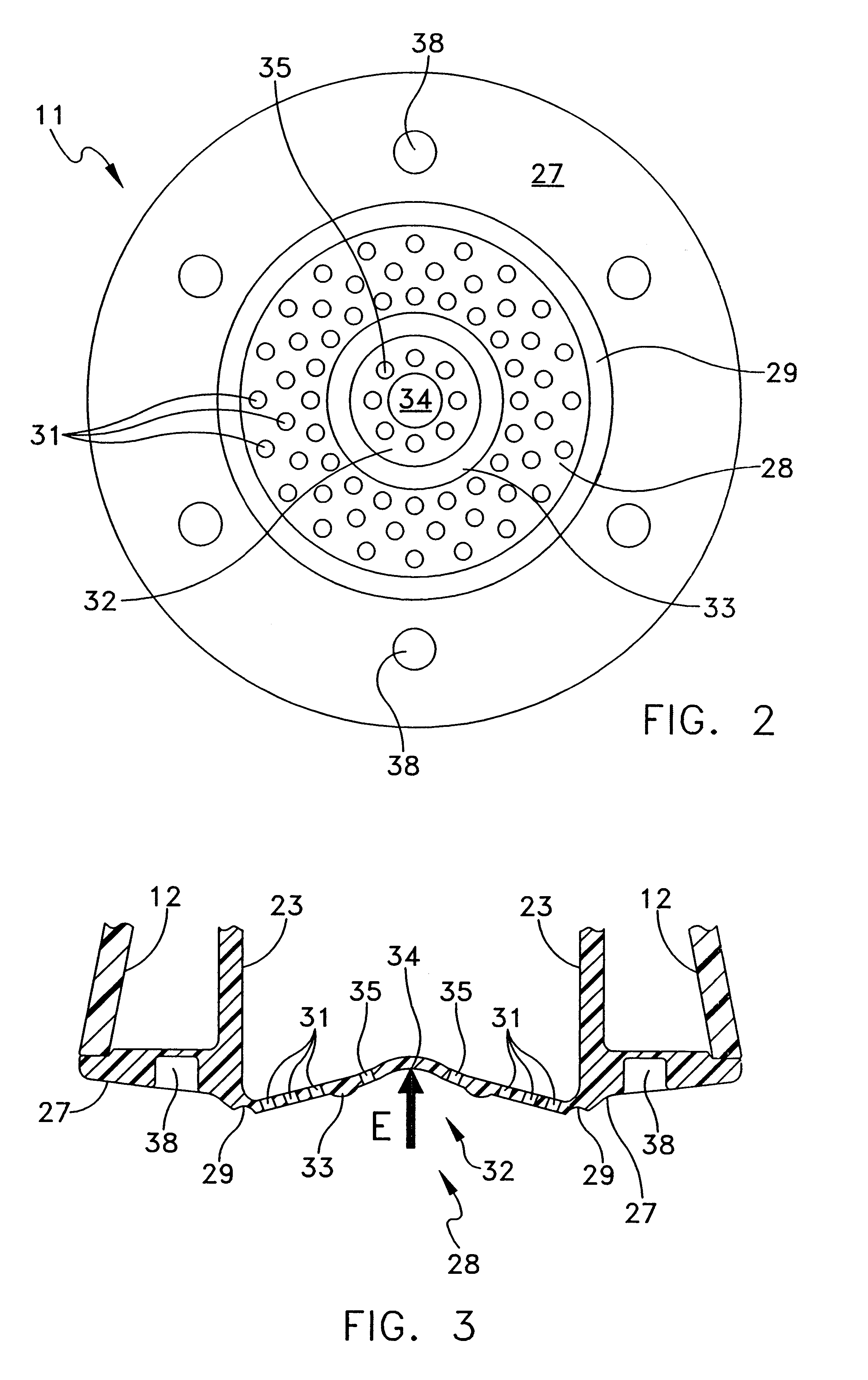 Shower device having a resiliently depressible jet disk for removing mineral deposits