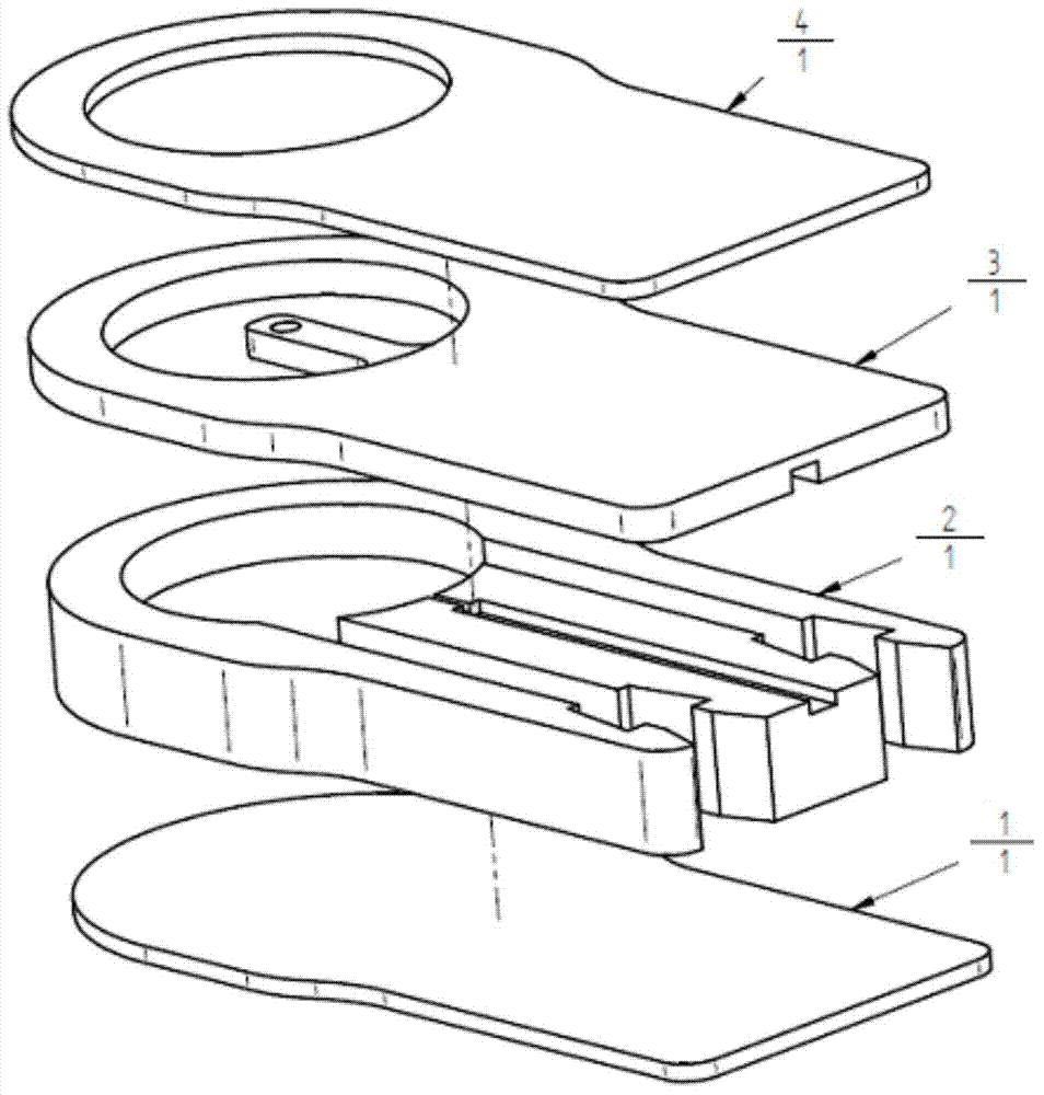 Optical fiber finger for detecting flexibility of prostate and detection method