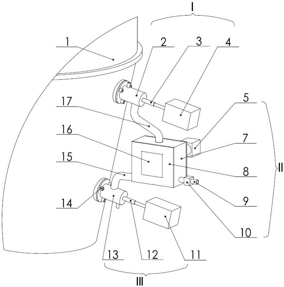 Pharmaceutical fluidized bed particle diameter distribution online detection device based on differential pressure sampling