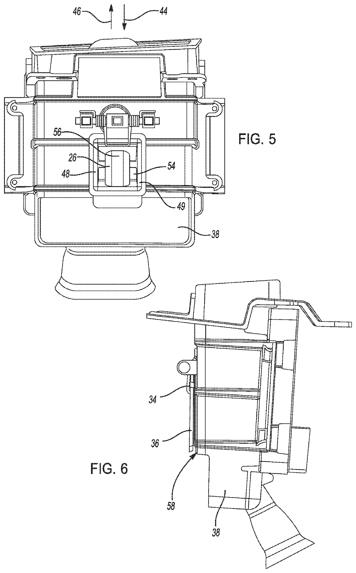 Wireless charging phone retention assembly