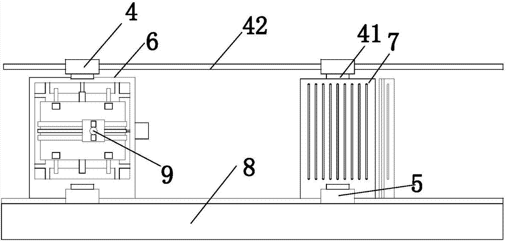 Paint spraying and drying integrated device for wooden door