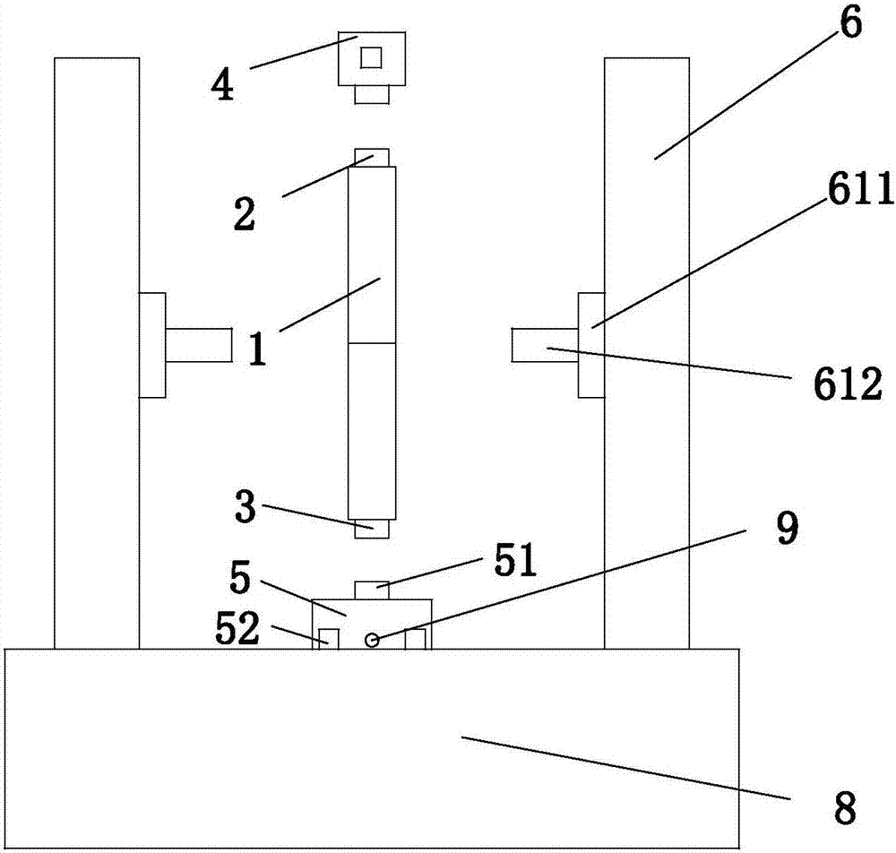 Paint spraying and drying integrated device for wooden door