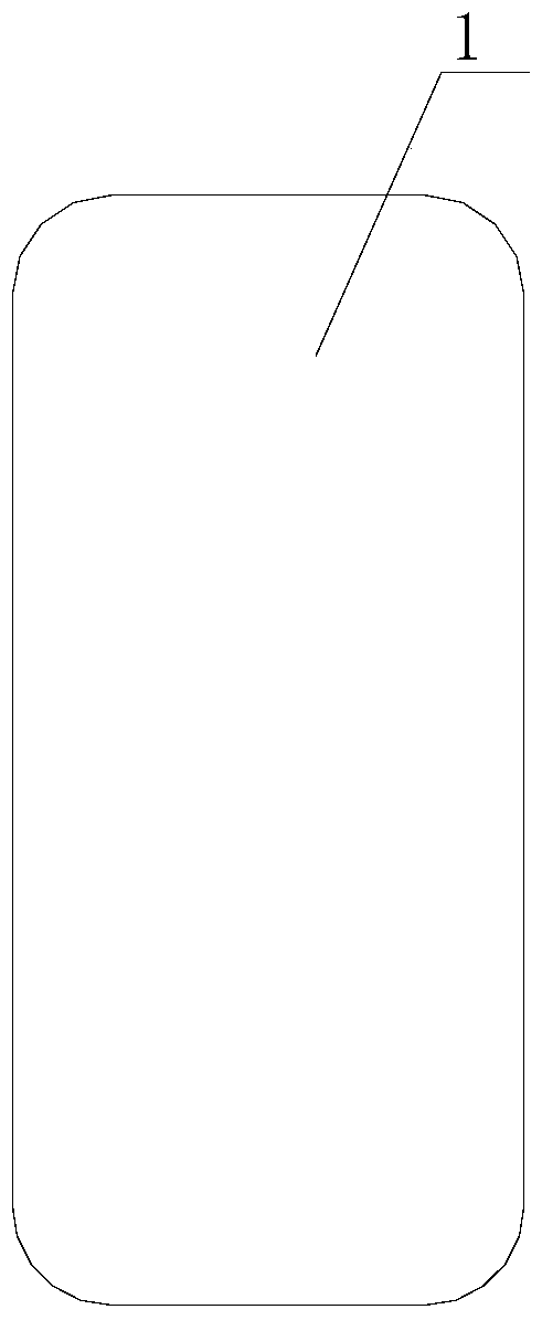 Method for processing surface texture of mobile phone middle frame and mobile phone middle frame and mobile phone