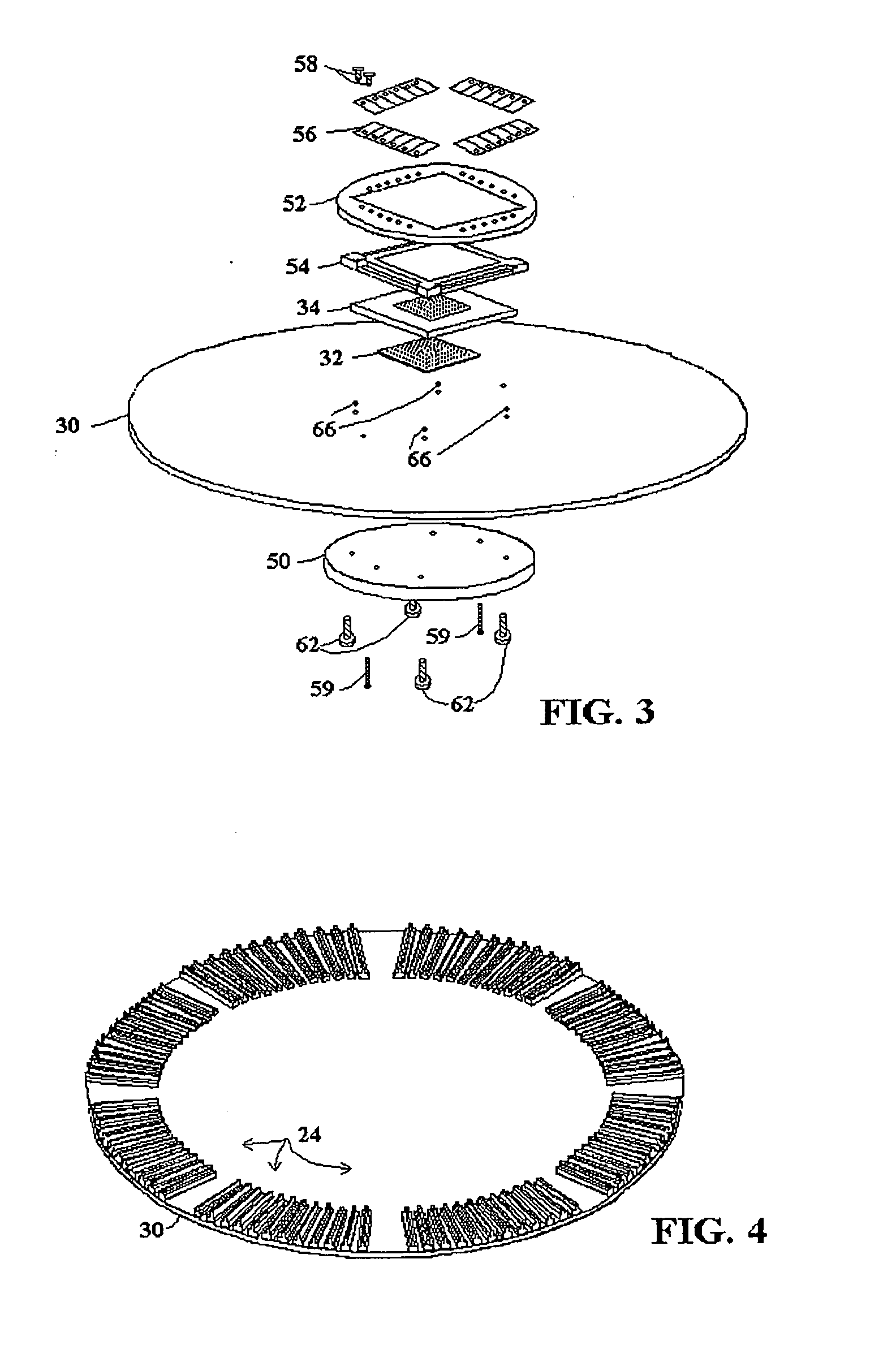 Mechanically reconfigurable vertical tester interface for IC probing