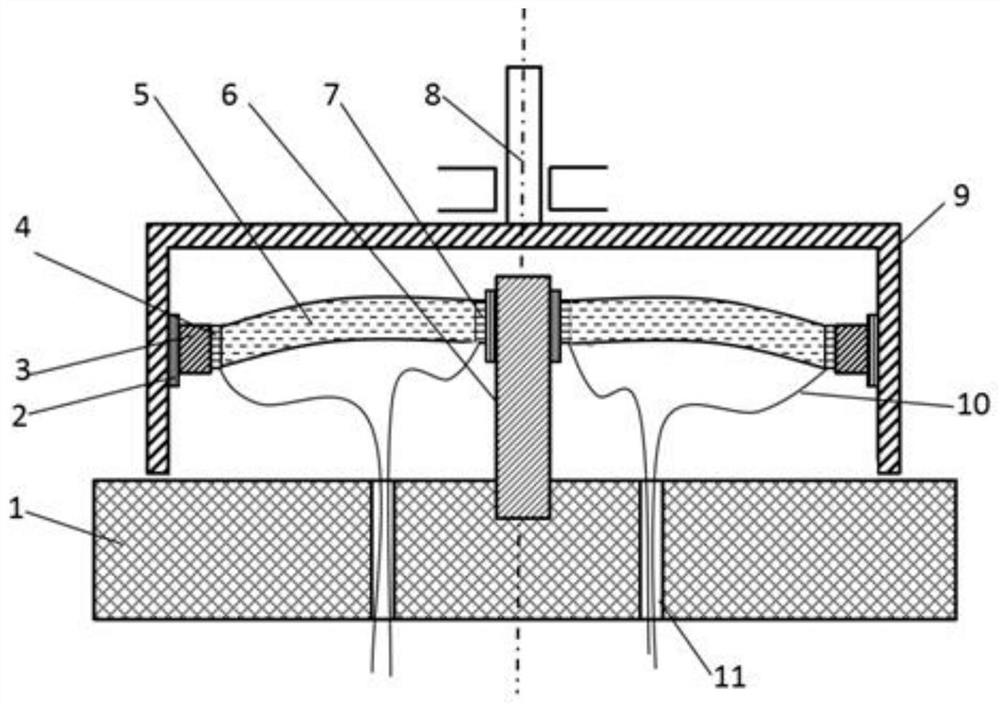 A kinematic mechanism locking device and locking method based on inverse flexoelectric effect